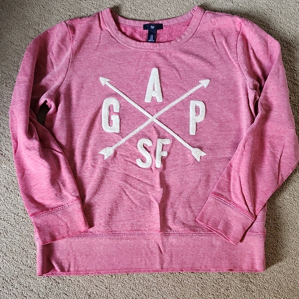 GAP Graphic Pink Sweatshirt